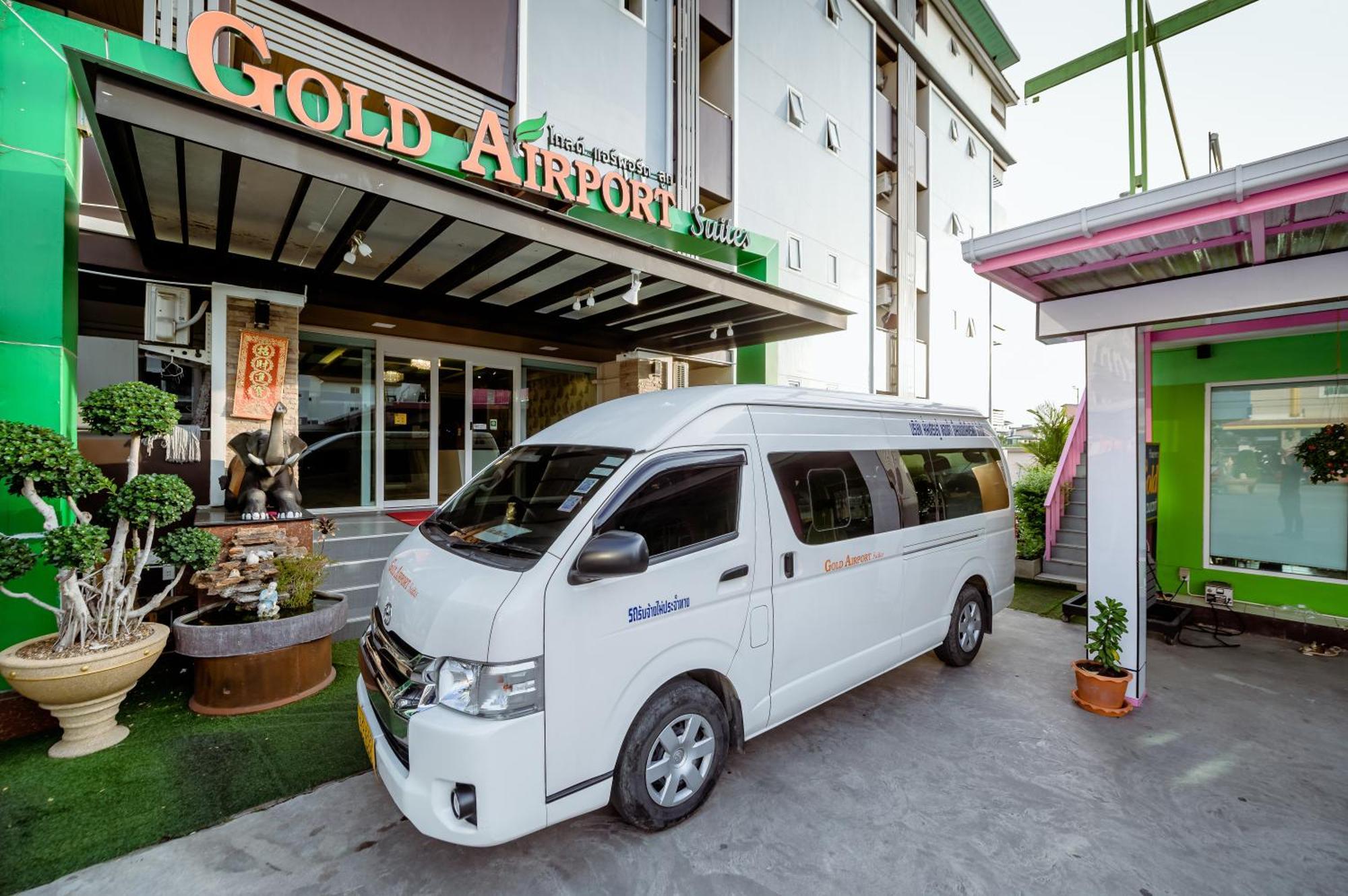 Gold Airport Suites Bangkok Esterno foto
